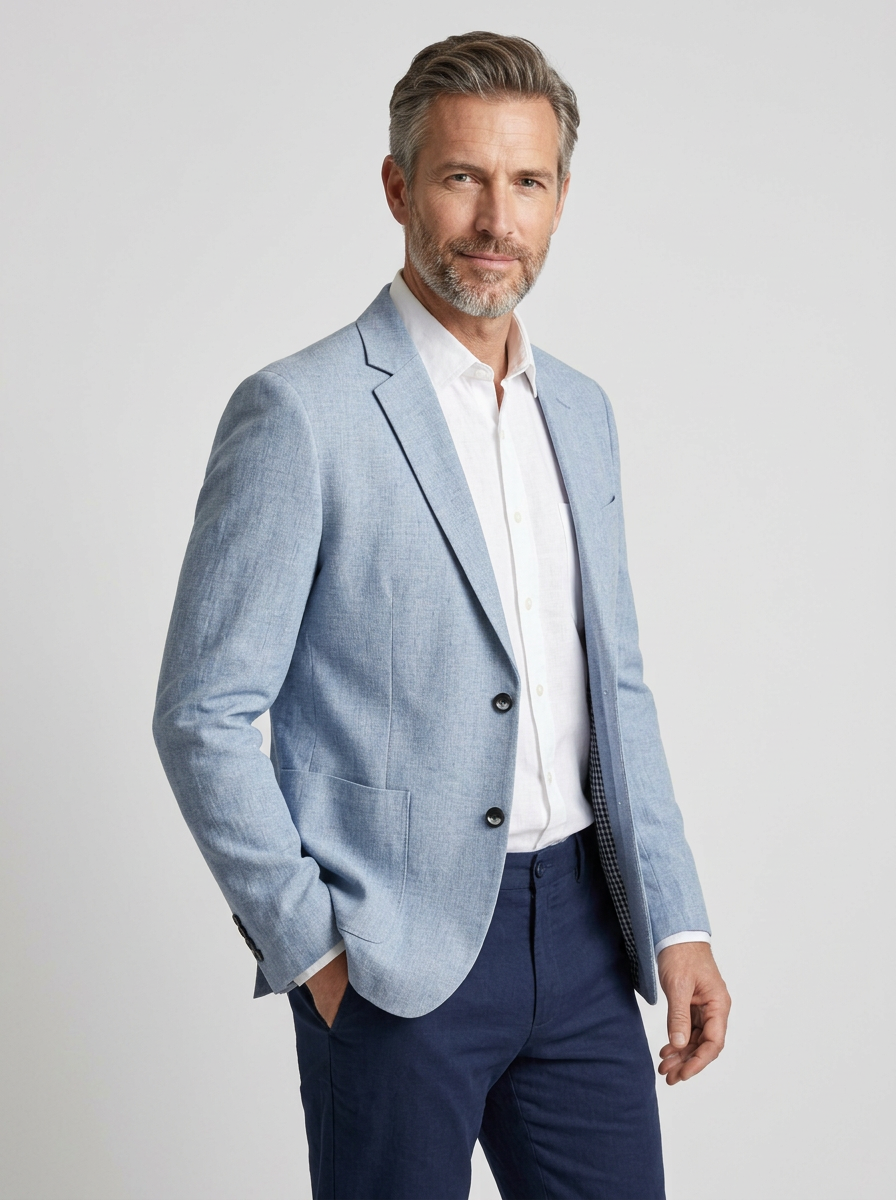 Men's Coat Two Button Notch Lapel | Blazer